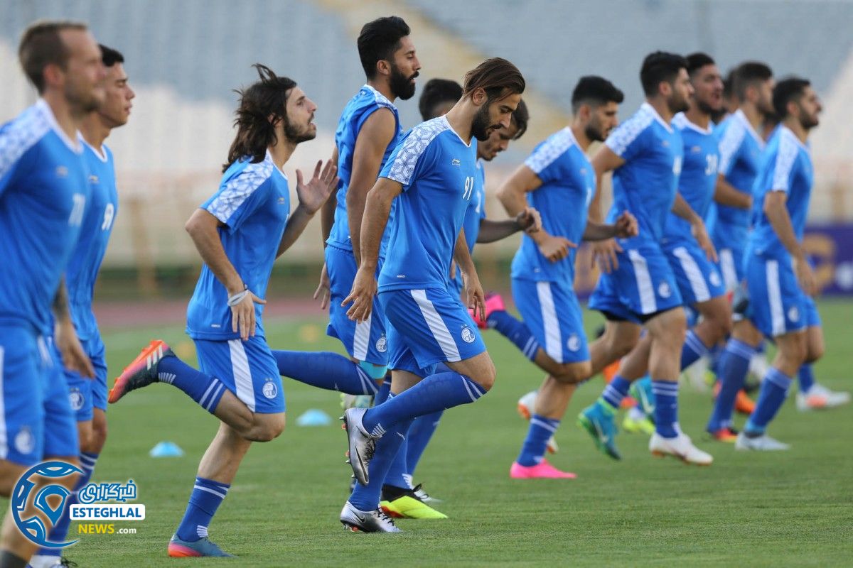 تمرین استقلال یکشنبه 4 شهریور 97