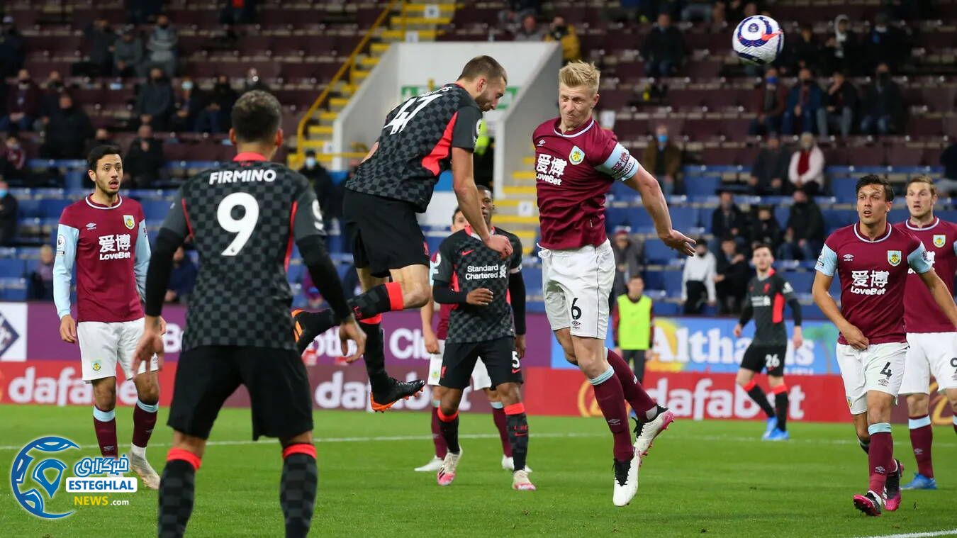 برنلی 0-3 لیورپول