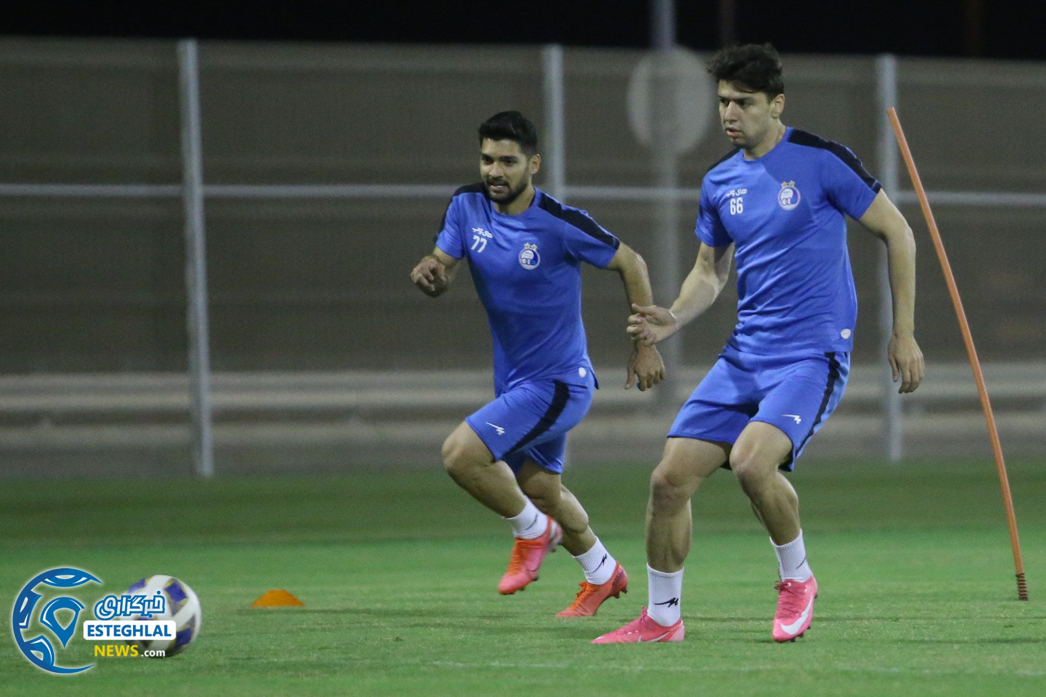 تمرین استقلال در جده