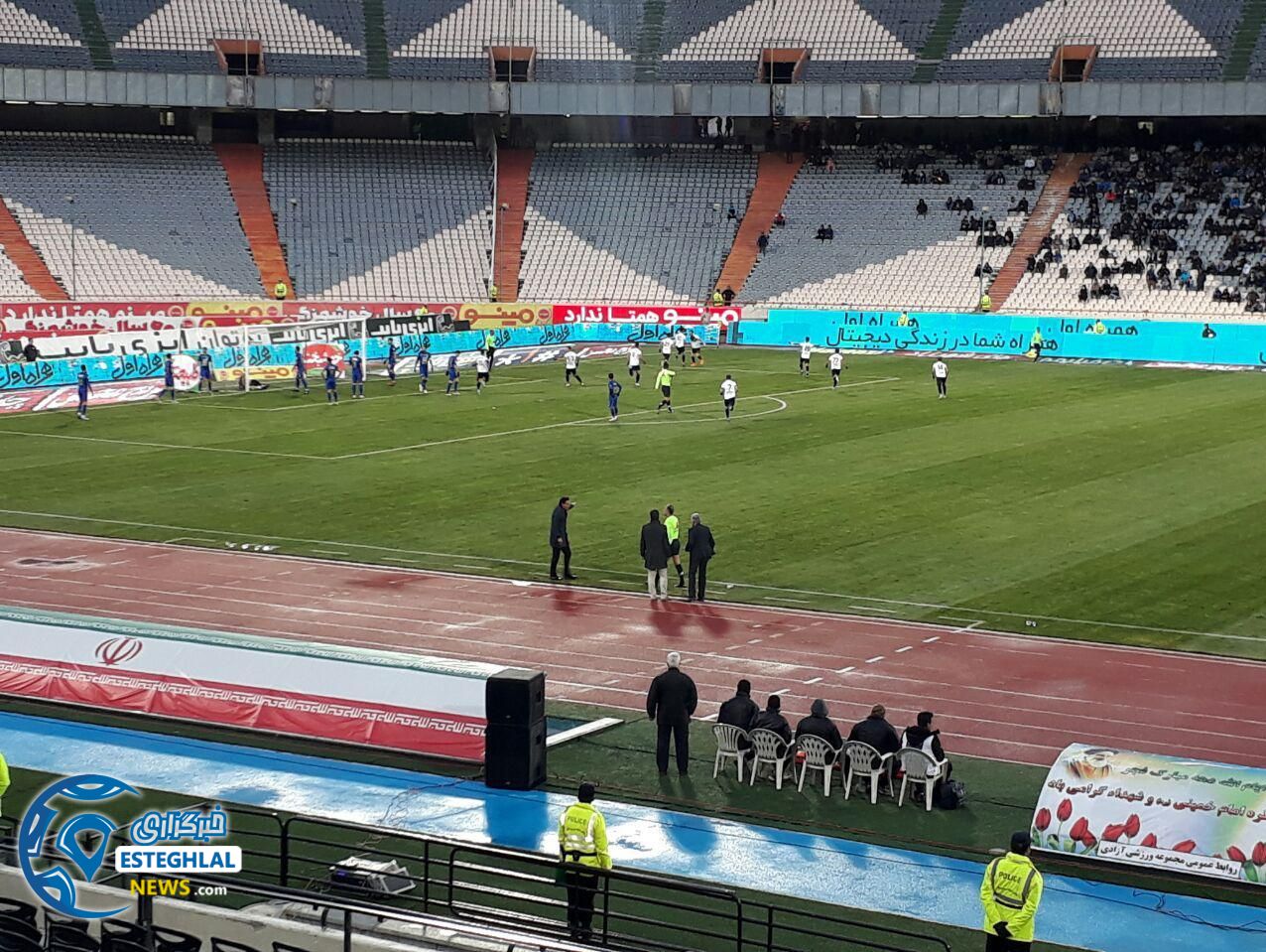 حواشی دیدار استقلال و نفت مسجدسلیمان