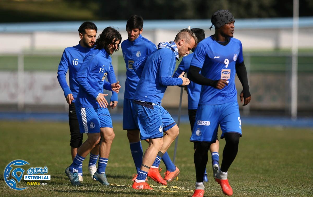 تمرین استقلال 12 آذر ماه 97