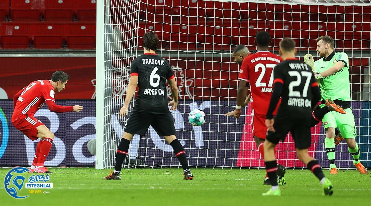 بایرلورکوزن&nbsp;1-2 بایرن مونیخ