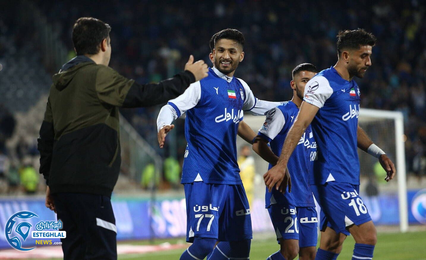 استقلال 6-1 هوادار