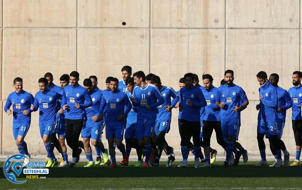 تمرین استقلال 21 بهمن  ماه 97