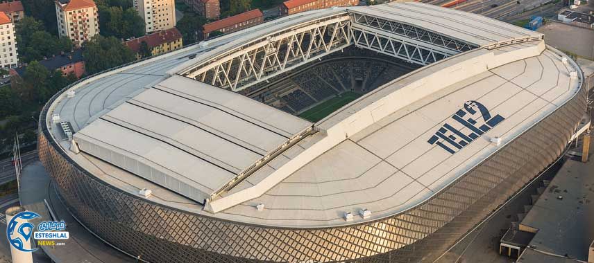 tele2 arena aerial cover