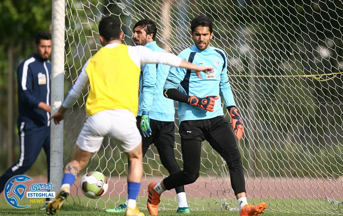 تمرین استقلال 10 اردیبهشت 98