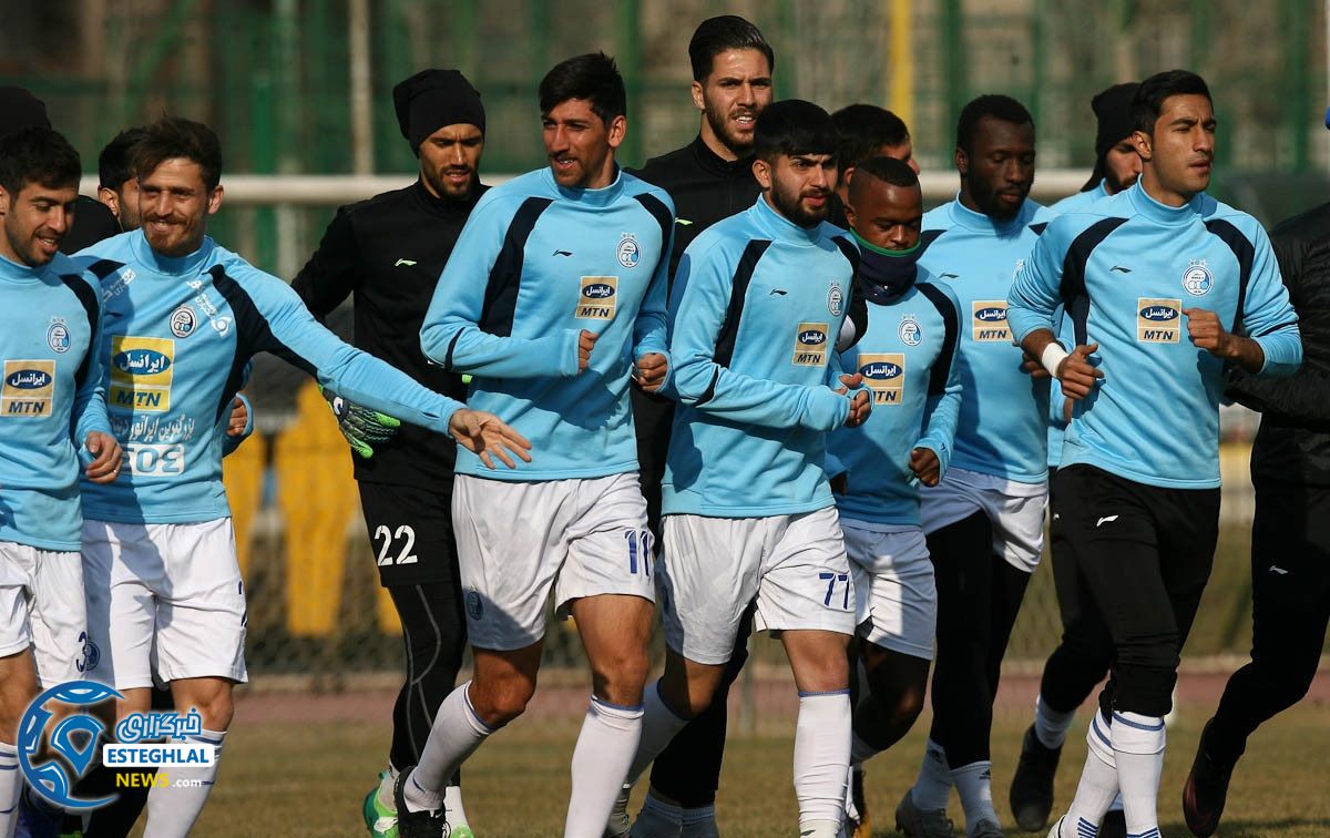 تمرین استقلال 30 بهمن ماه 97