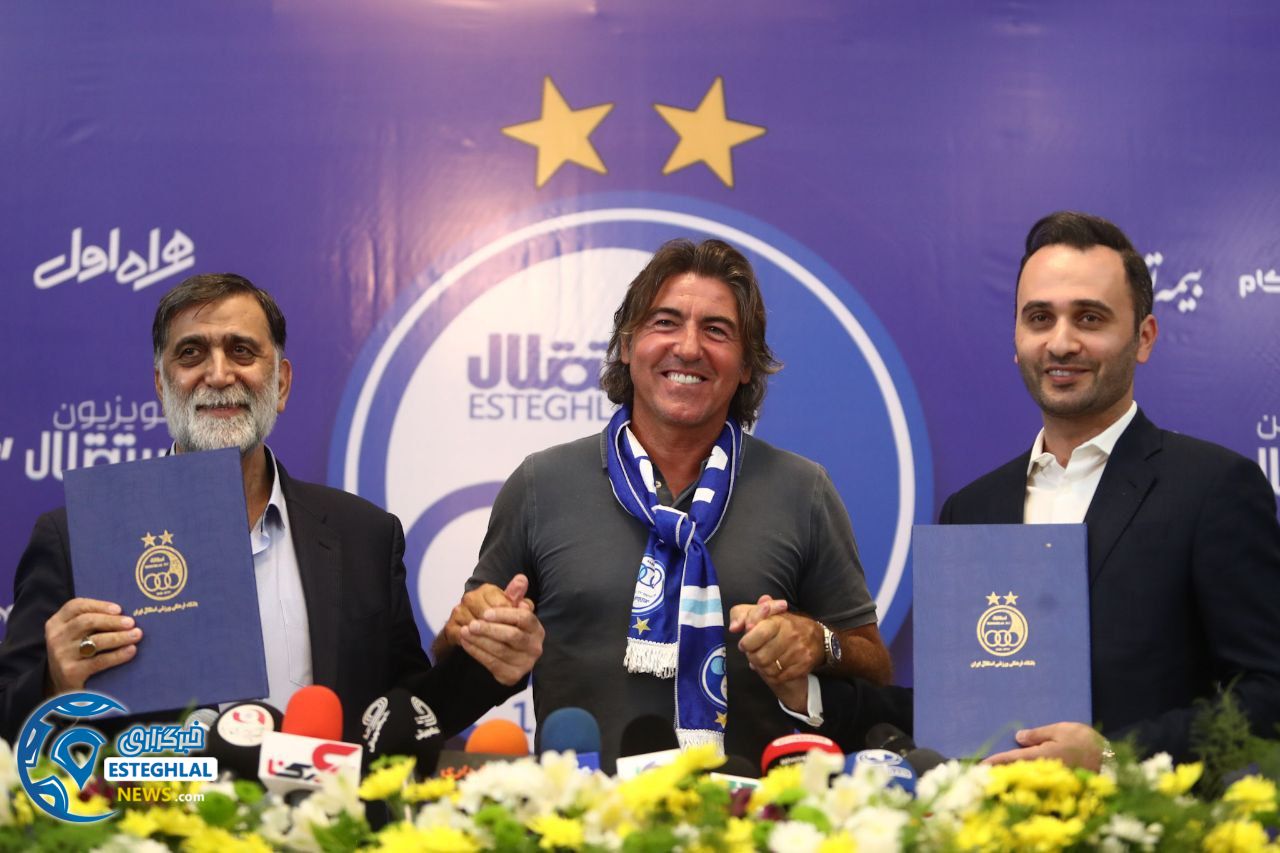 مراسم معارفه ريكاردو ساپينتو