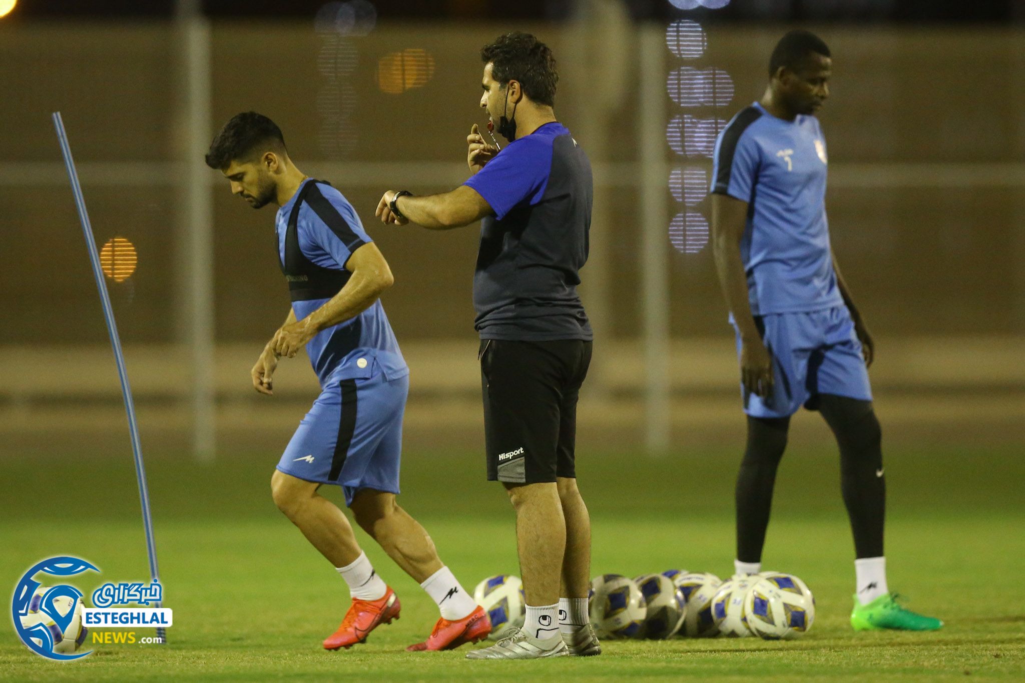 تمرین استقلال در جده