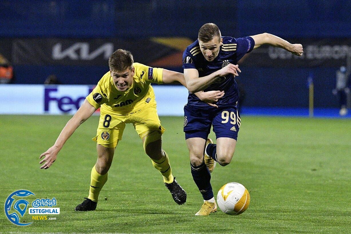 دینامو زاگرب 0-1 ویارئال