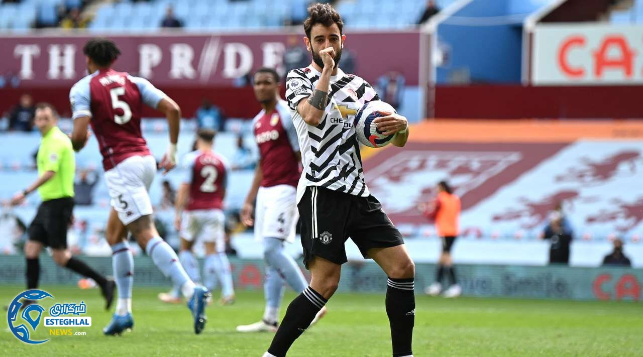 استون ویلا 1-3 منچستریونایتد