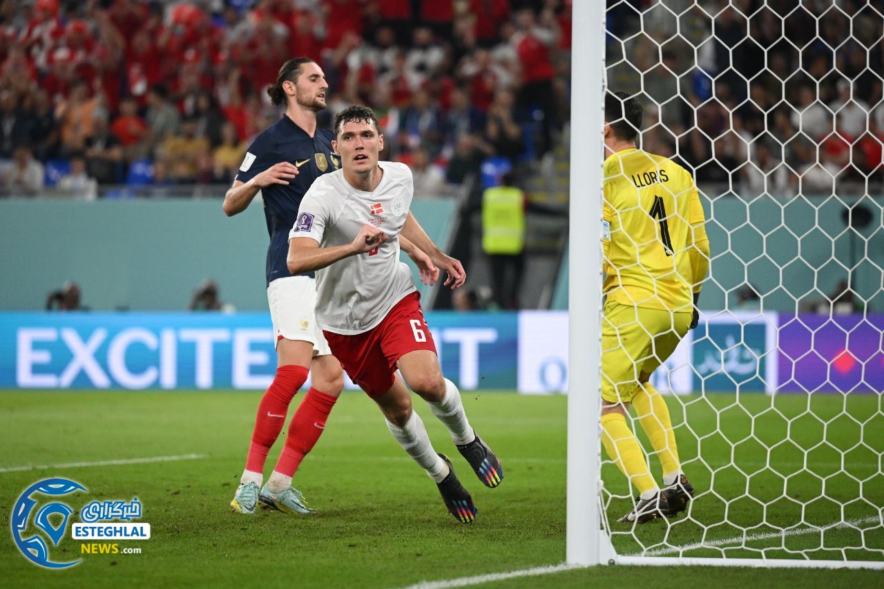 فرانسه 2-1 دانمارک