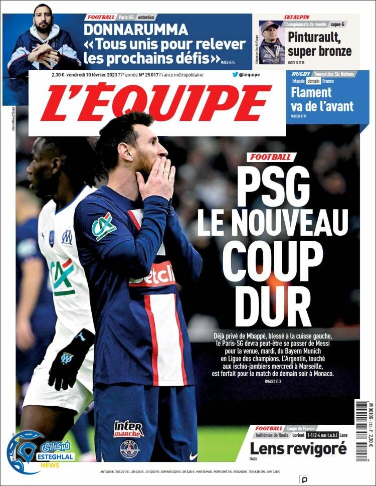 روزنامه ورزشی اکیپ جمعه 21 بهمن 1401 