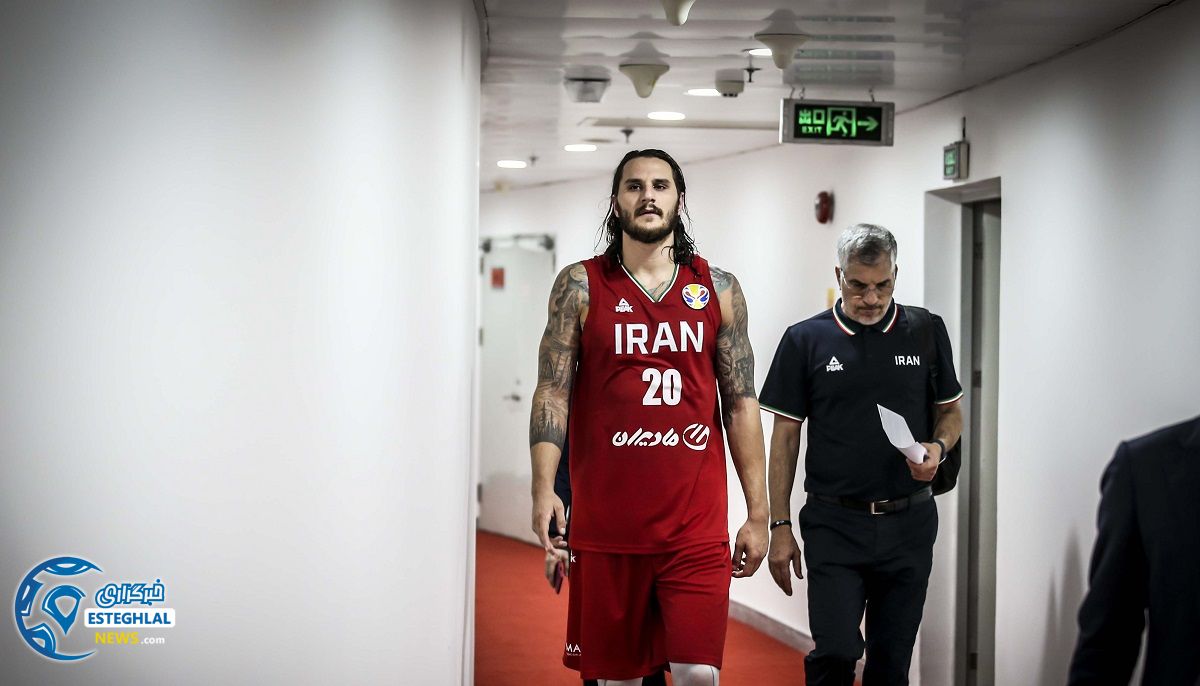 دیدار تیم ملی بسکتبال ایران واسپانیا