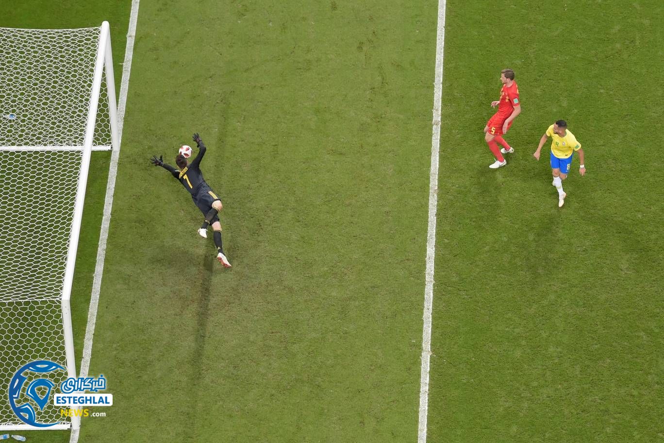 دیدار برزیل و بلژیک