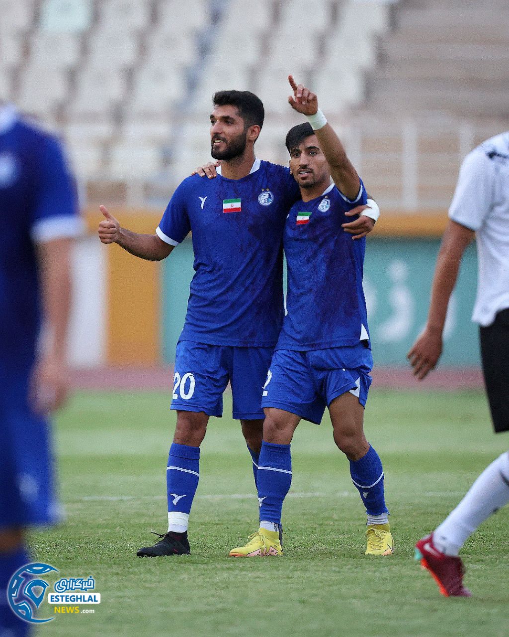 دیدار دوستانه استقلال و آلومینیوم اراک