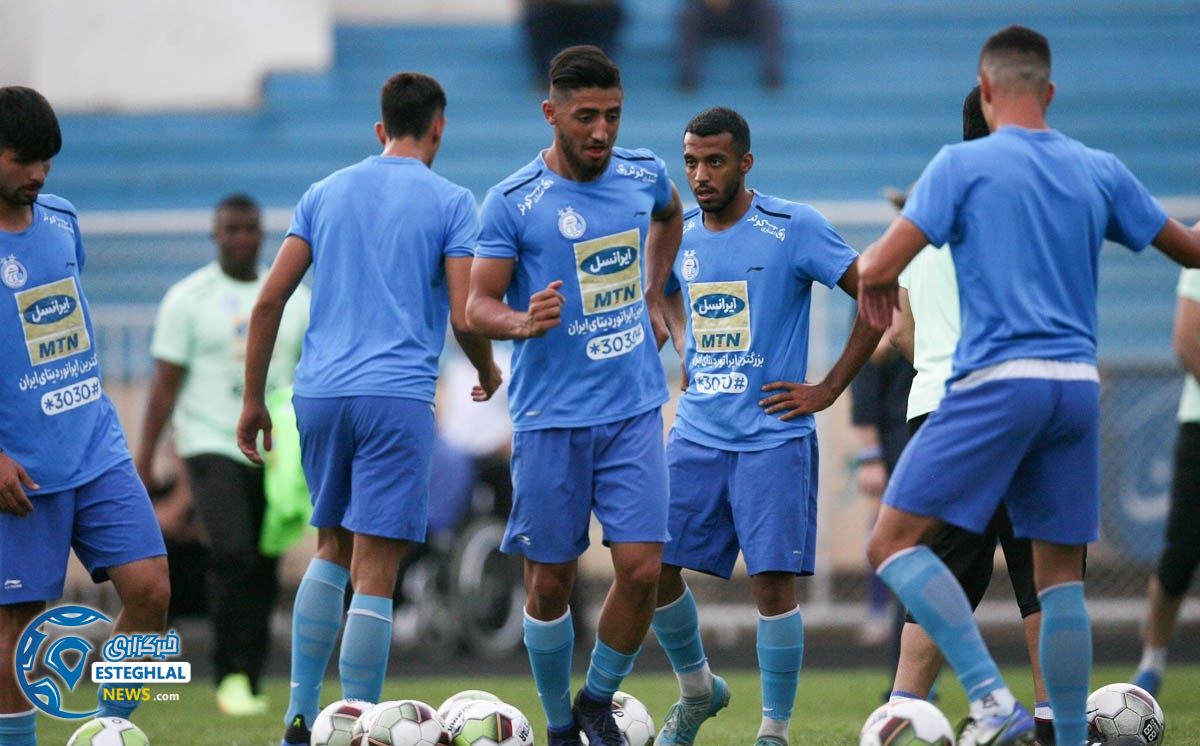 تمرین استقلال چهارشنبه 3 مرداد 97