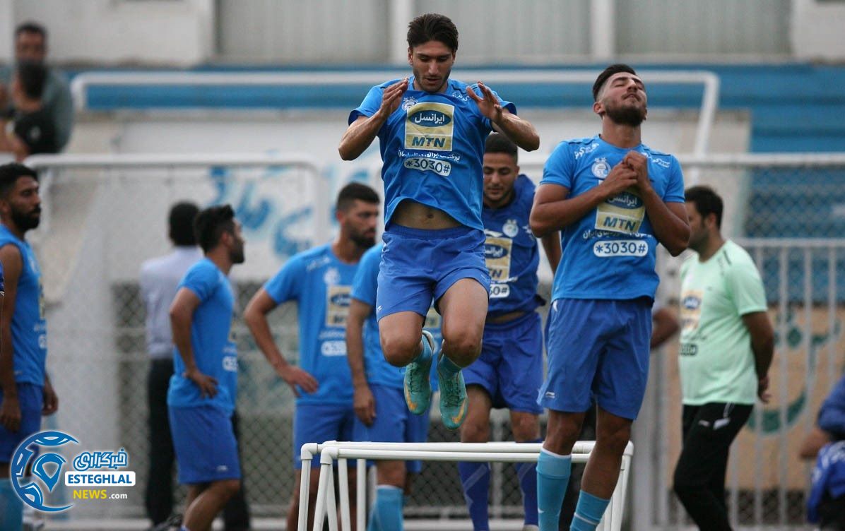 تمرین استقلال چهارشنبه 3 مرداد 97