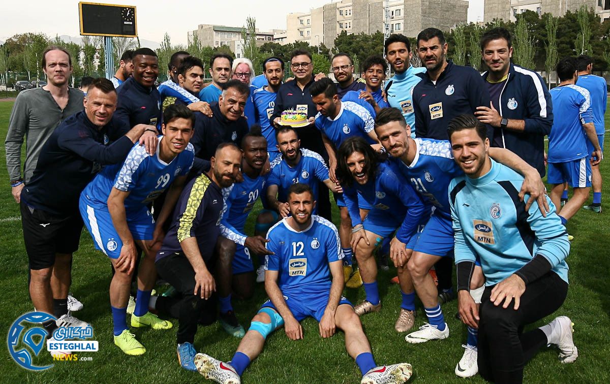 تمرین استقلال 27 فروردین 98