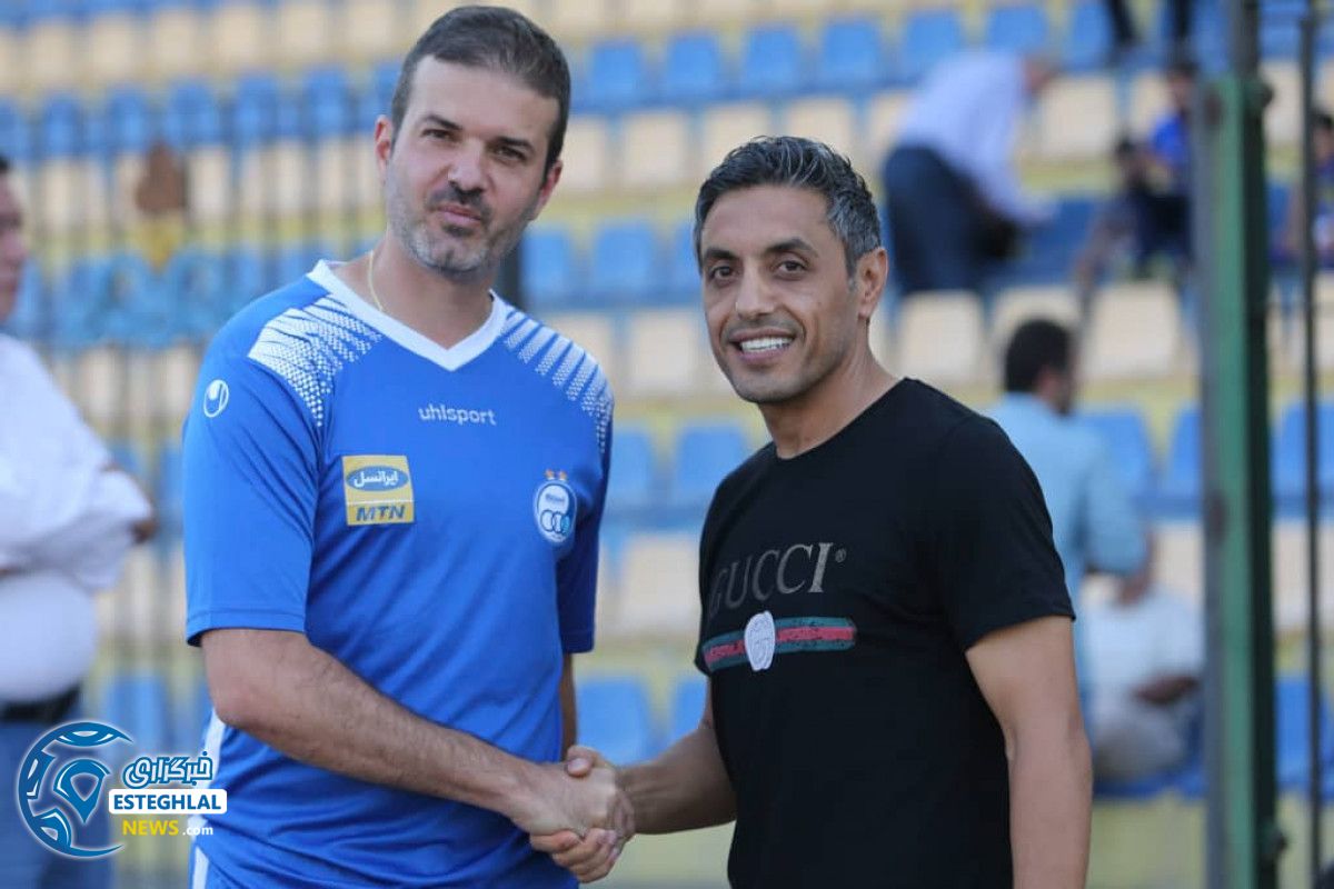 دیدار دوستانه استقلال و ماشین سازی تبریز