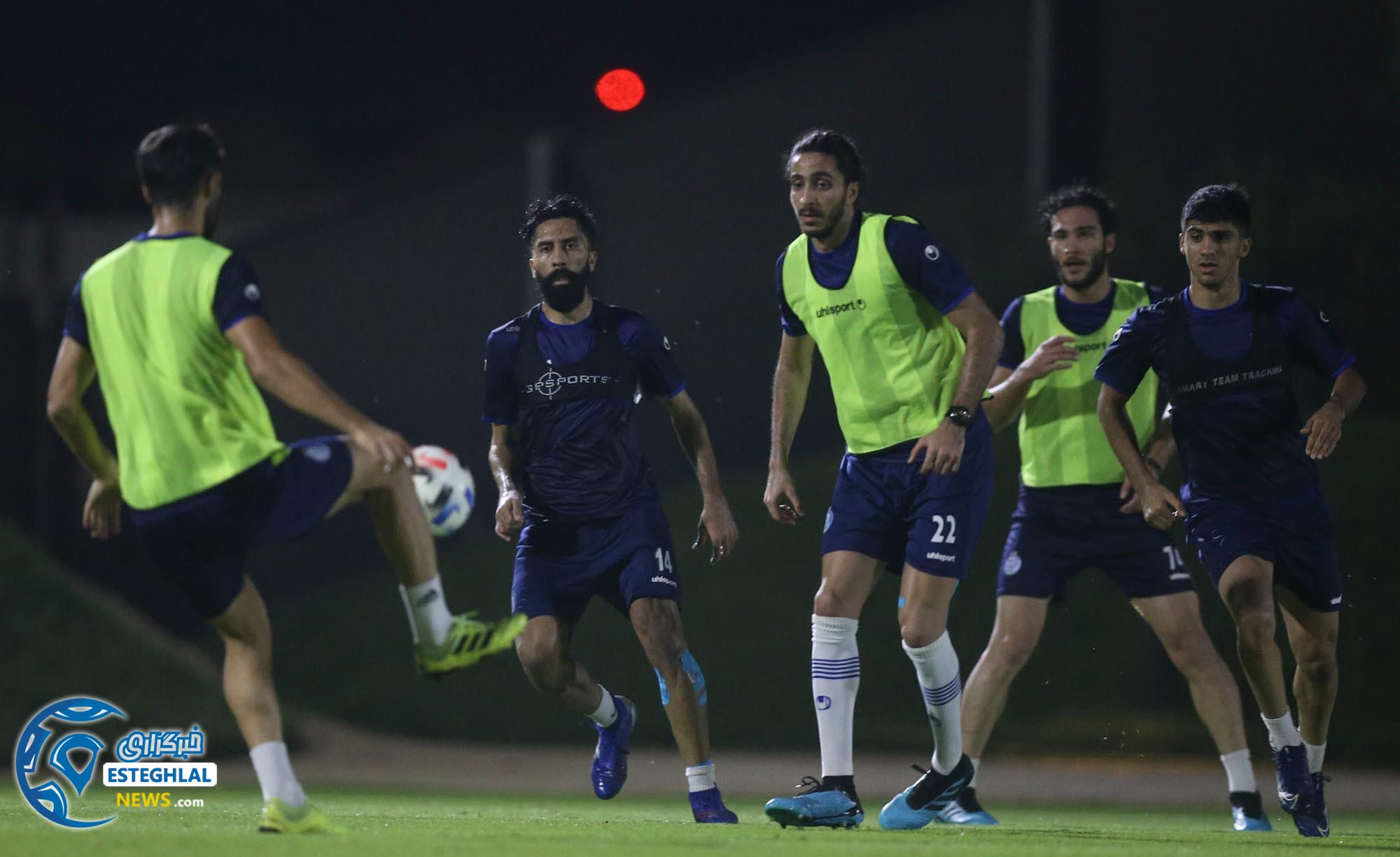 تمرین استقلال در دوحه