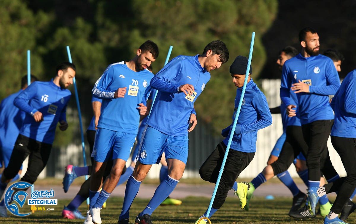 تمرین استقلال 21 آدر 97