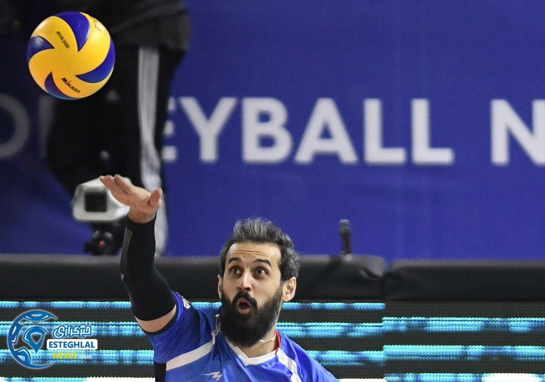 والیبال لیگ ملت های جهان(ایران-کانادا)