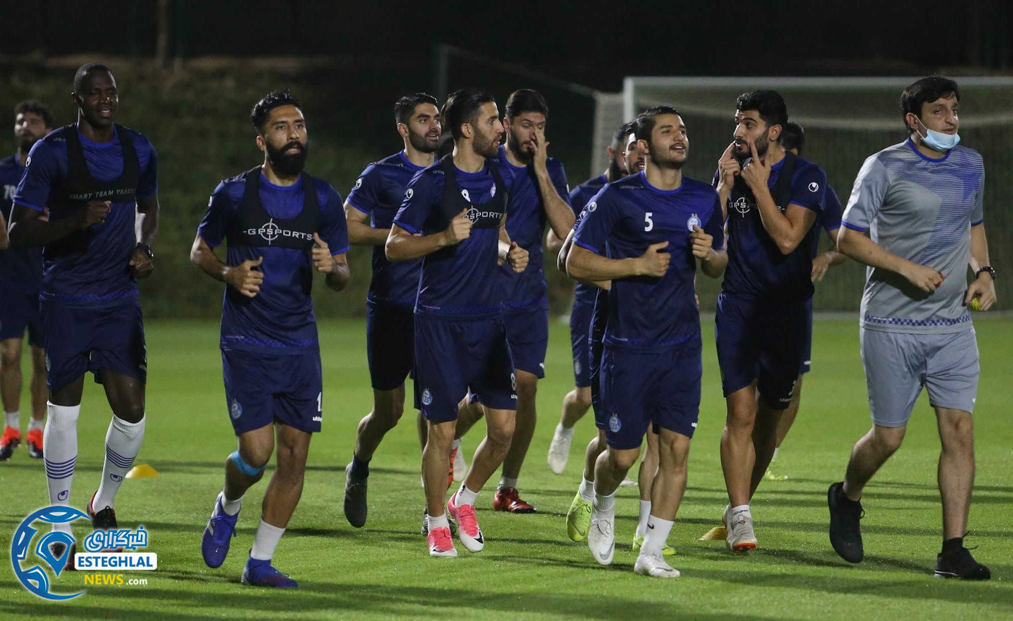 تمرین استقلال در دوحه