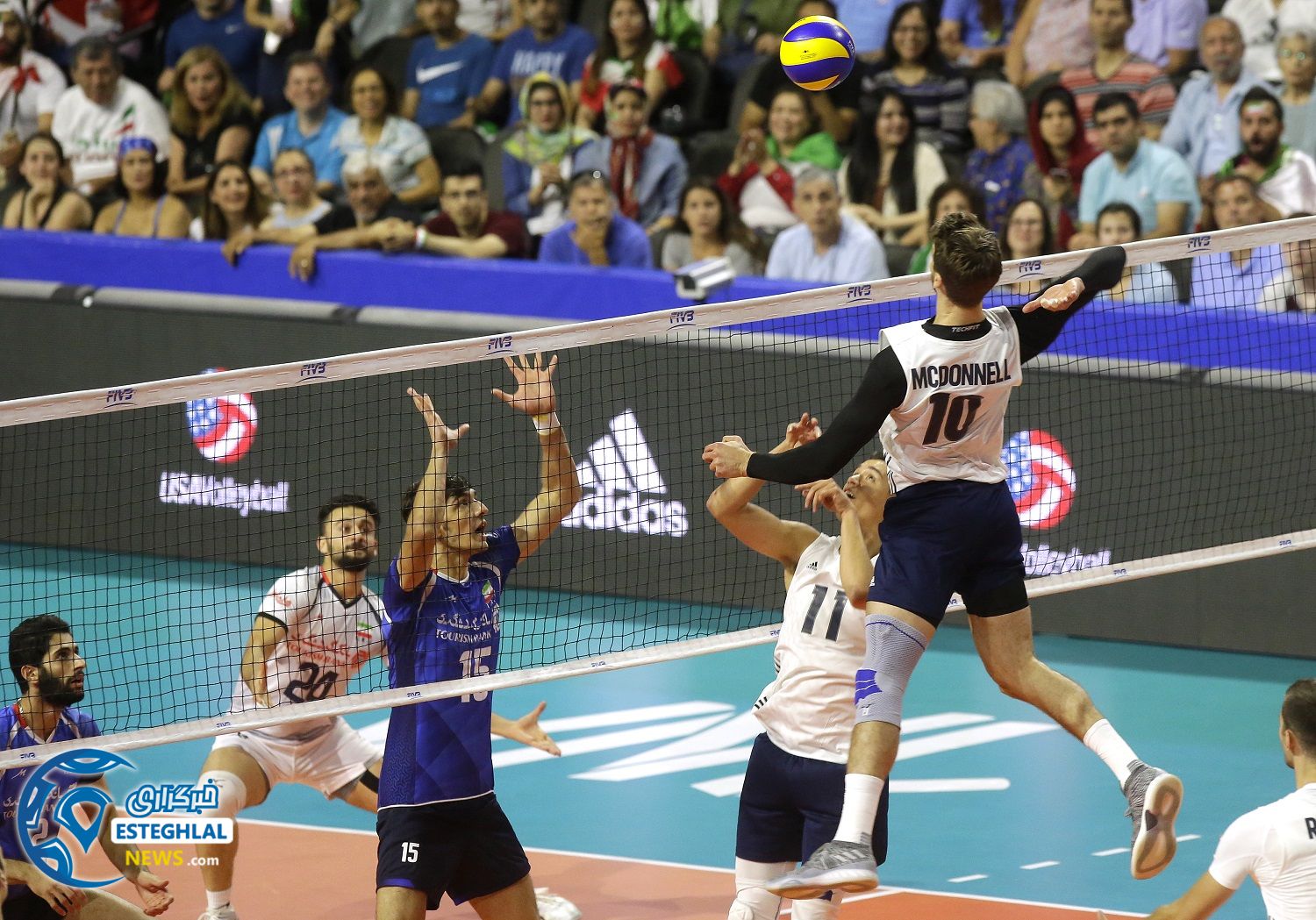 والیبال لیگ ملت های جهان 2018