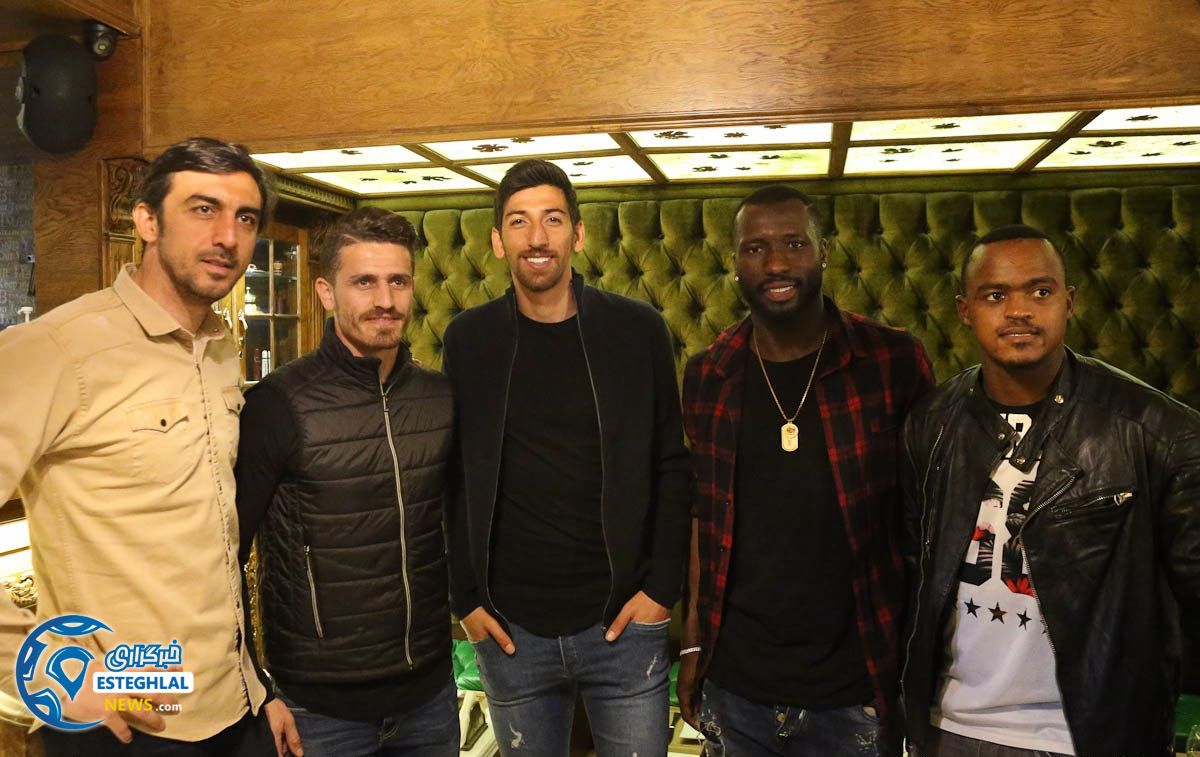 ضیافت شام استقلالی ها قبل از مصاف با العین امارات