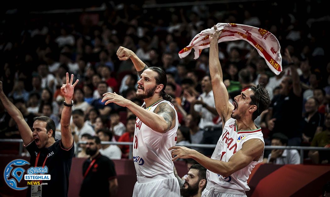دیدار تیم ملی بسکتبال ایران و فیلیپین