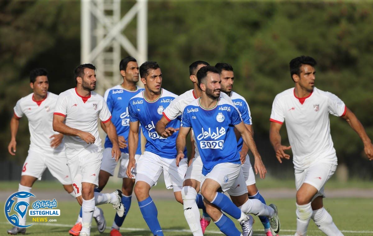 دیدار دوستانه استقلال و نساجی