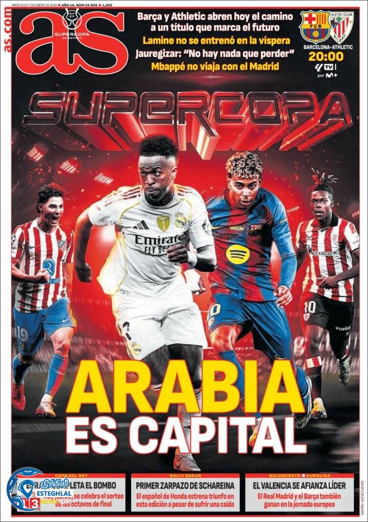 روزنامه  ورزشی آاس  چهارشنبه 17 دی 1404 