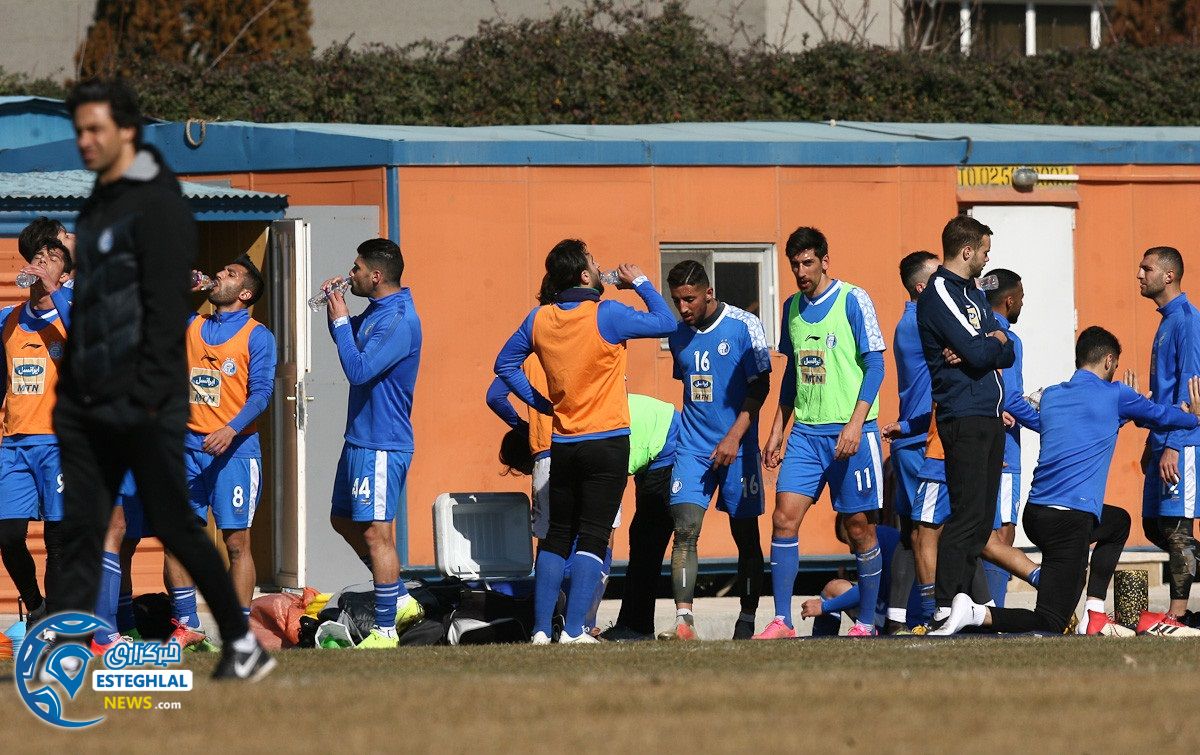 تمرین استقلال 10 بهمن  ماه 97