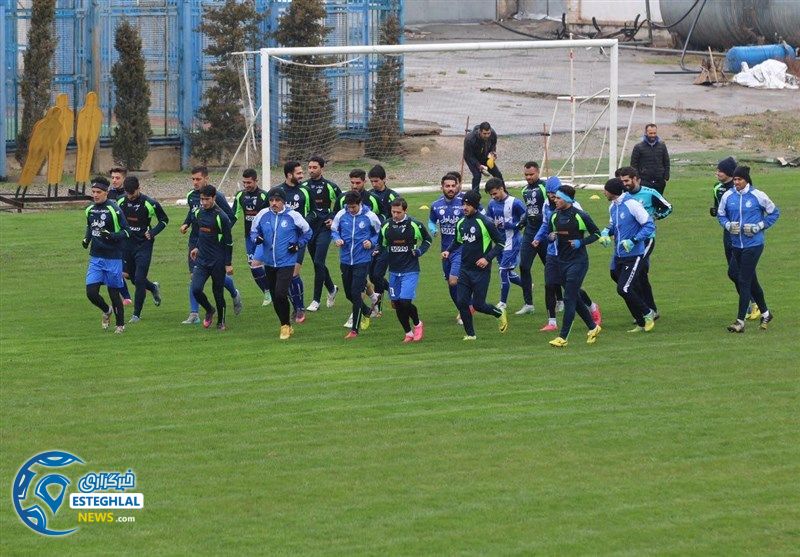 تمرین امروز استقلال