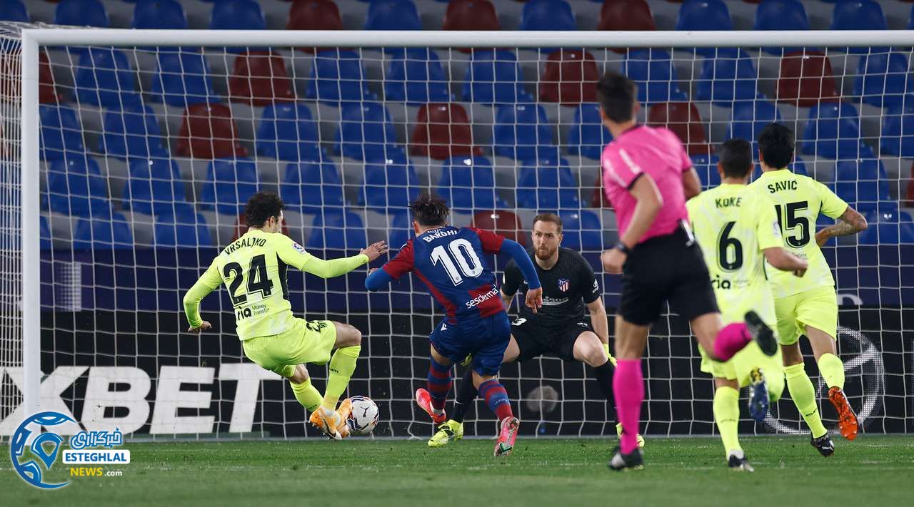 لوانته 1-1 اتلتیکومادرید