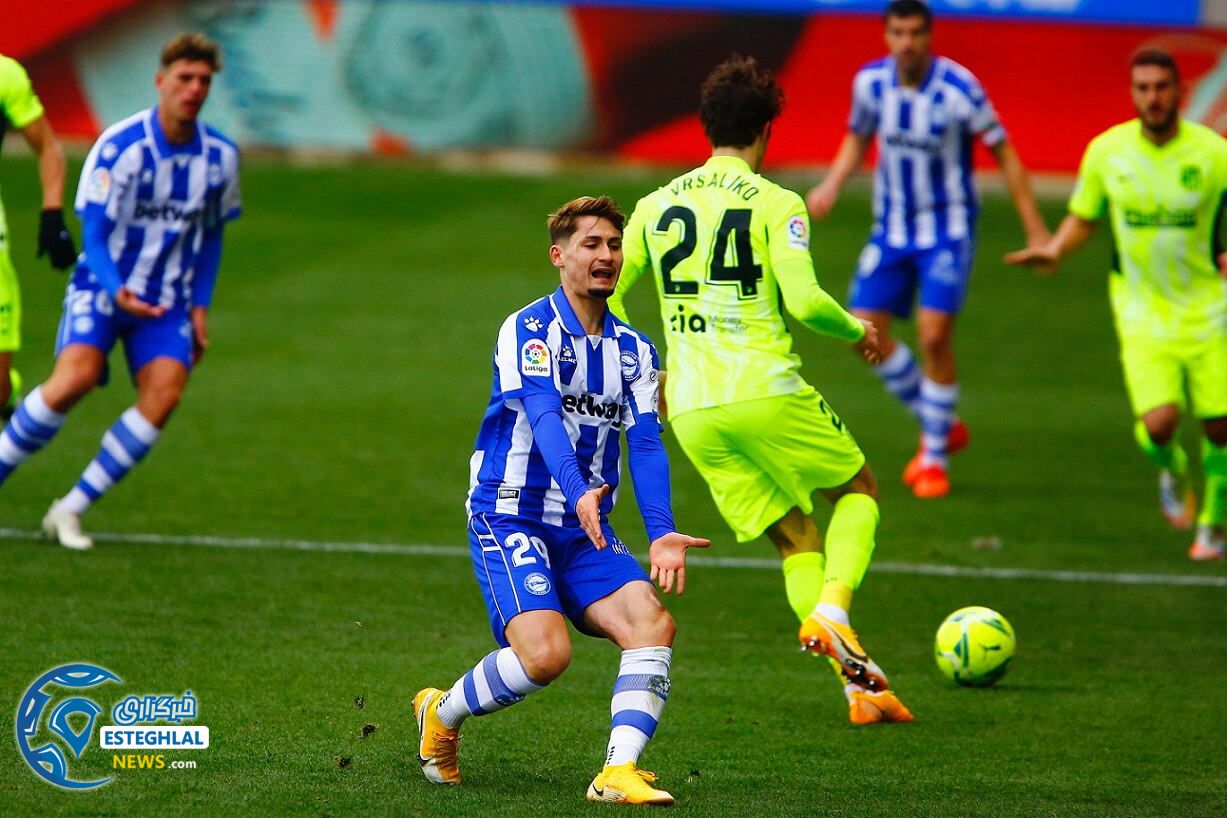 آلاوز 1-2 اتلتیکومادرید