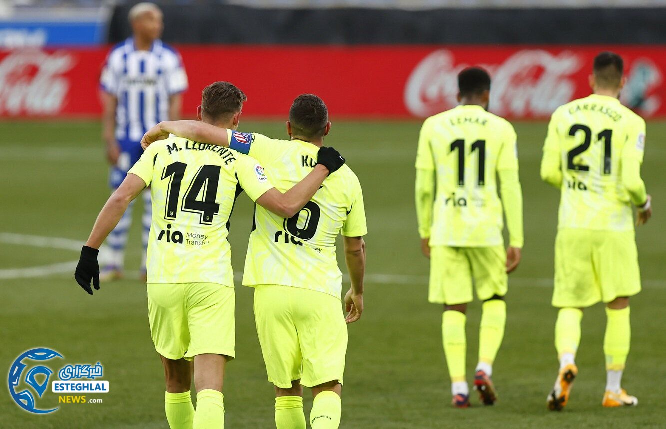 آلاوز 1-2 اتلتیکومادرید