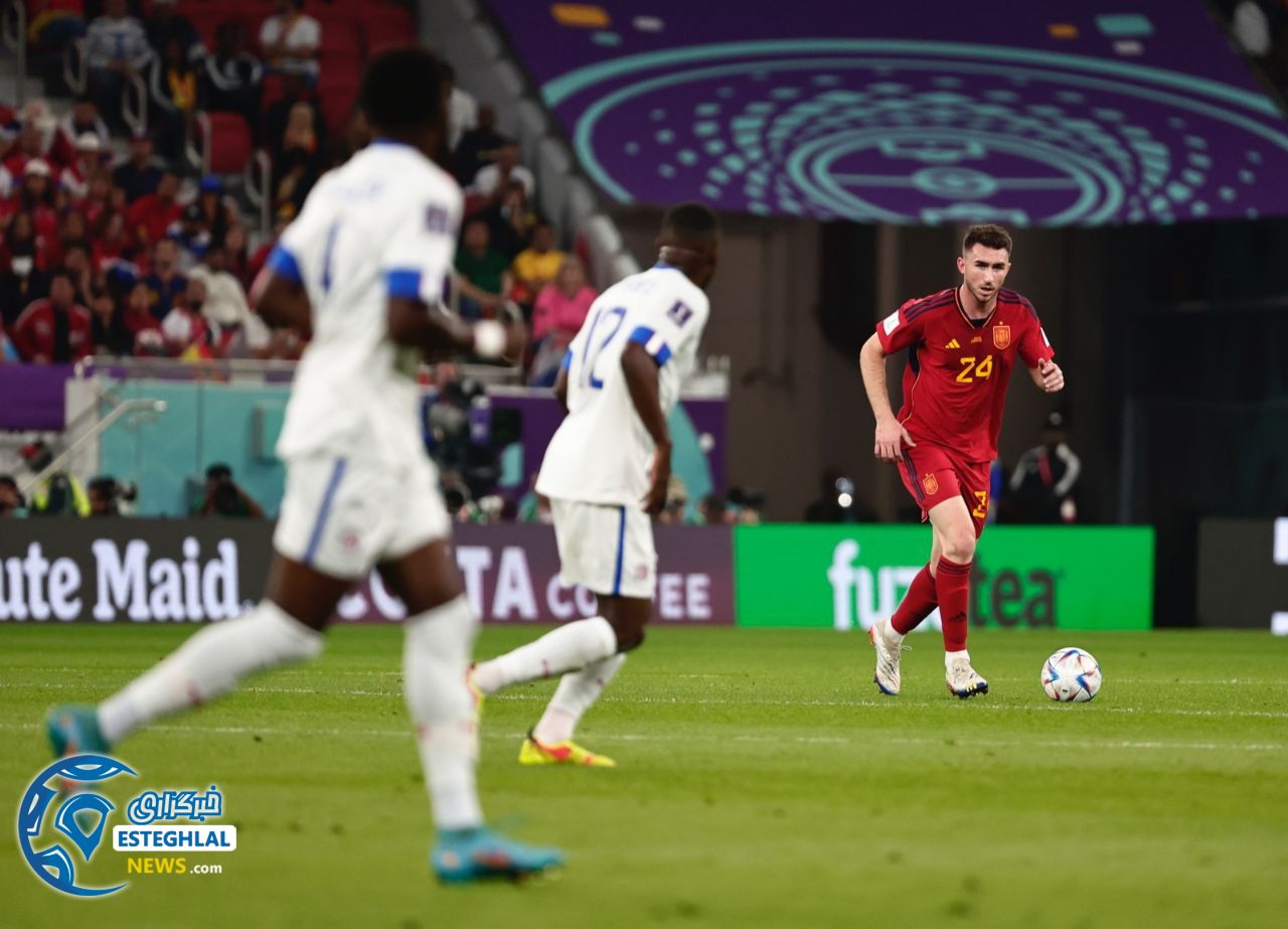 اسپانیا 7-0 کاستاریکا
