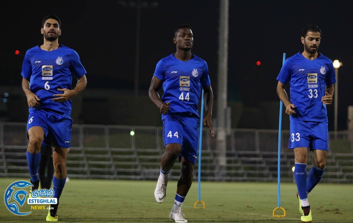 تمرین استقلال پنجشنبه 11 مهر 97 در اهواز