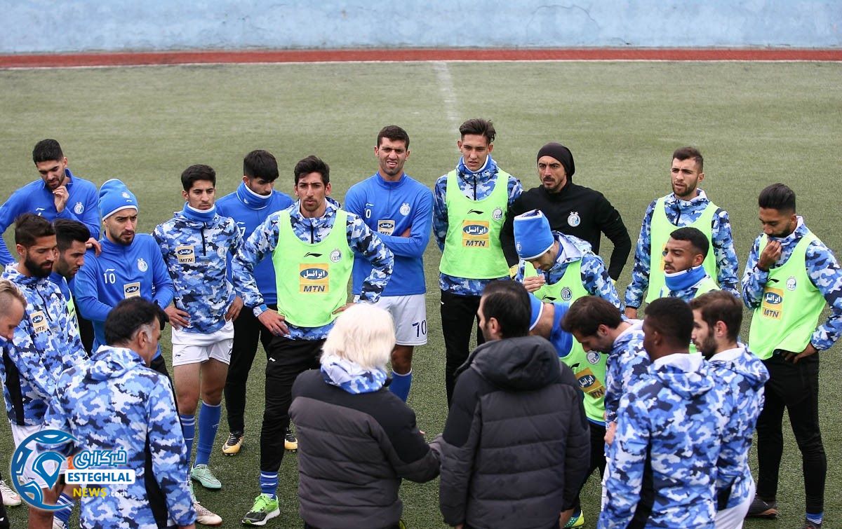 تمرین استقلال 24 آبان 97