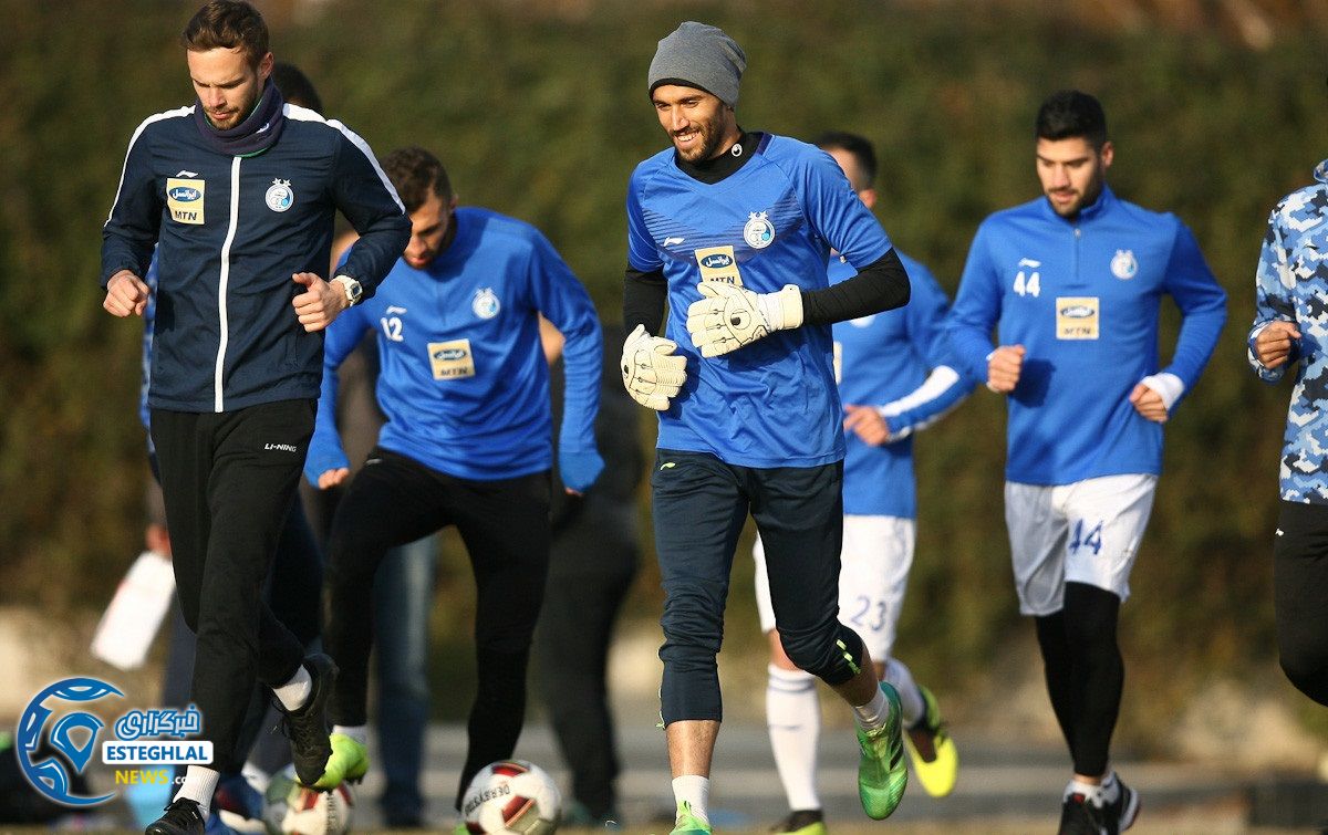 تمرین استقلال 19 دی ماه 97