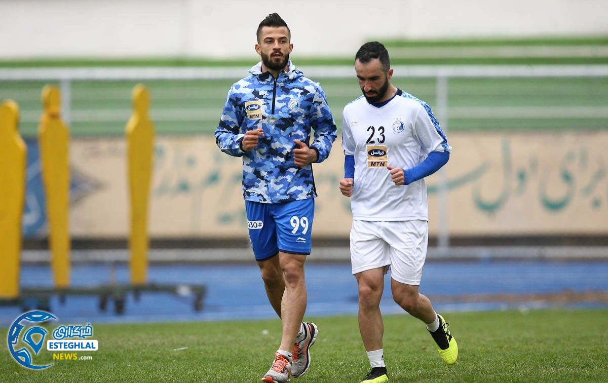 تمرین استقلال 16 آبان 97