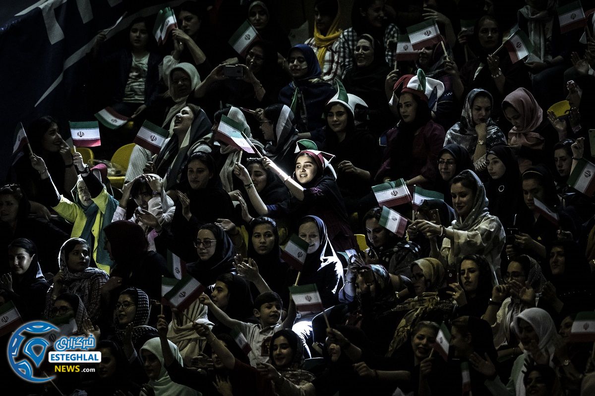 دیدار تیم های ملی والیبال ایران و استرالیا