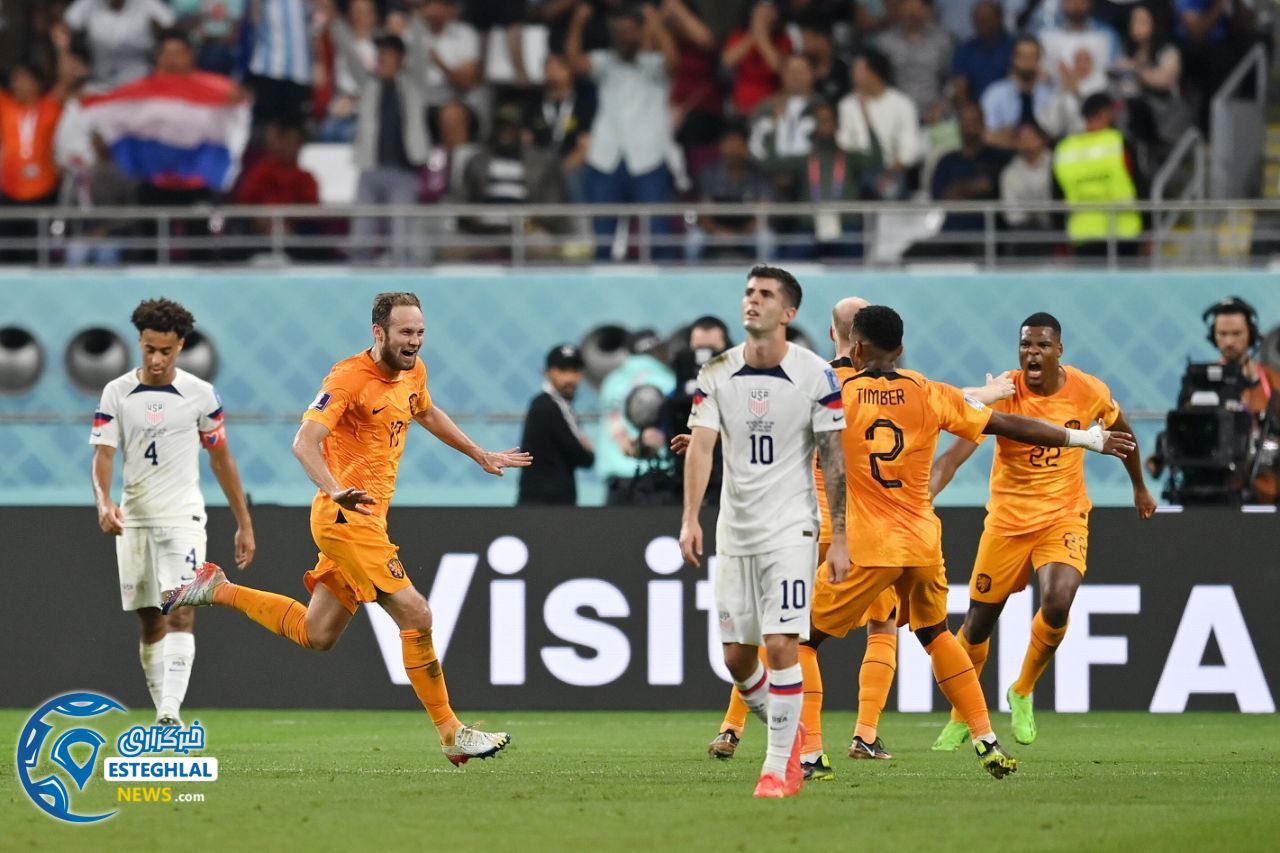 هلند 3-1 آمریکا&nbsp;