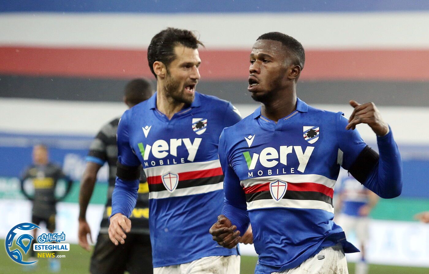 سامپدوریا 2-1 اینترمیلان