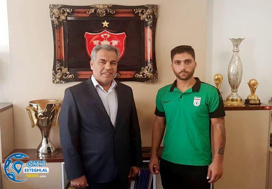 قرارداد احمدوند با پرسپولیس