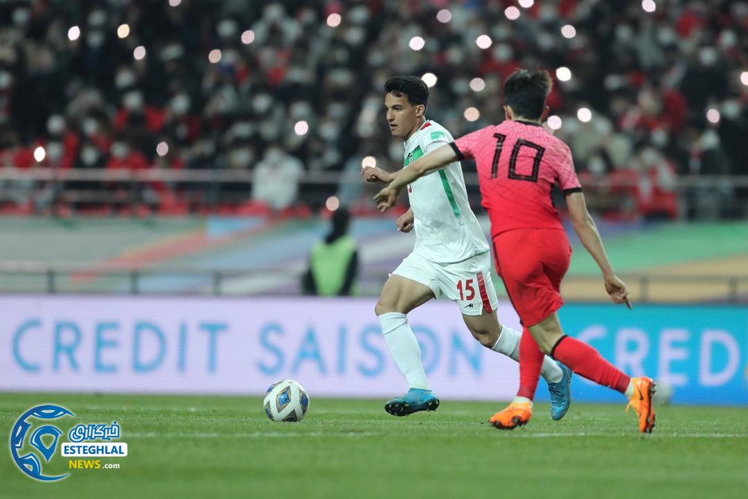 کره جنوبی 2-0 ایران