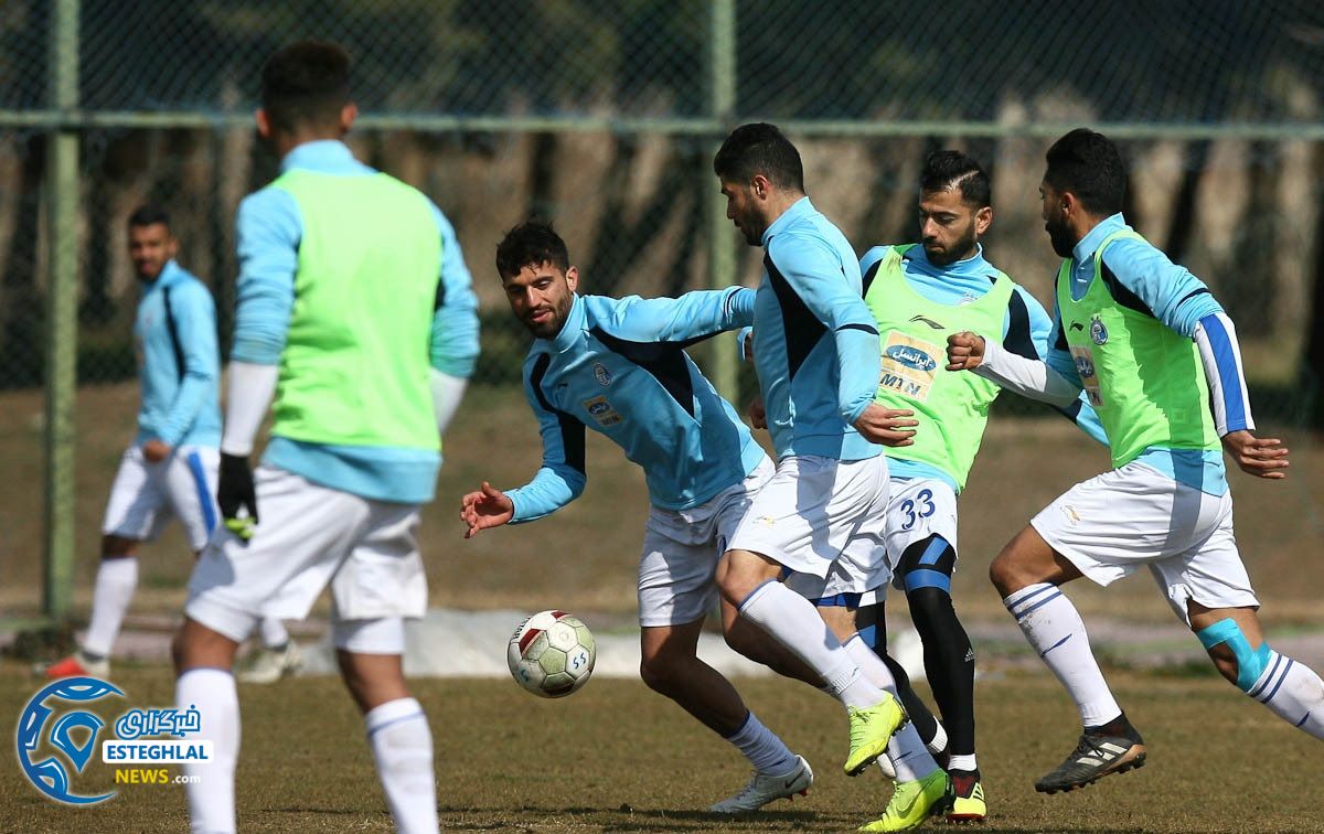 تمرین استقلال 28 بهمن  ماه 97