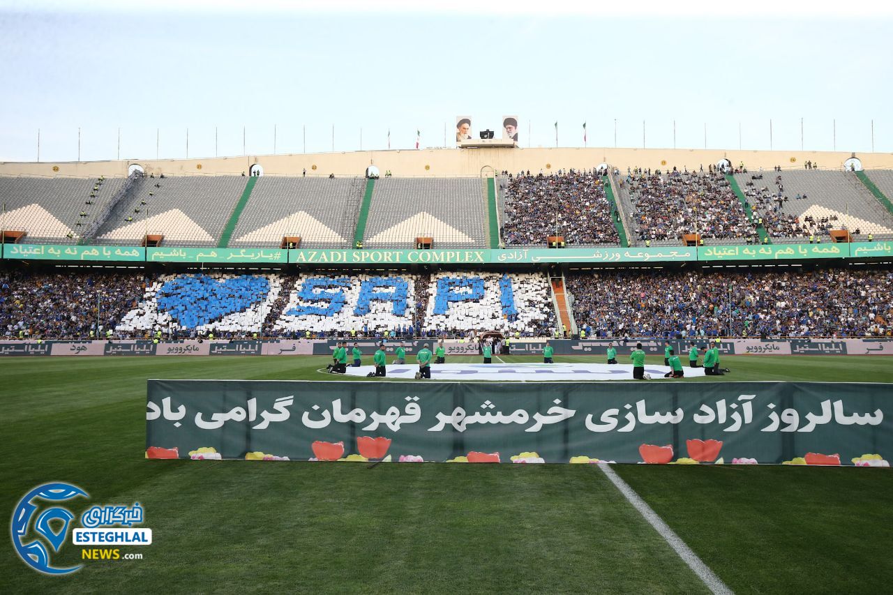 حواشی دیدار استقلال و نساجی